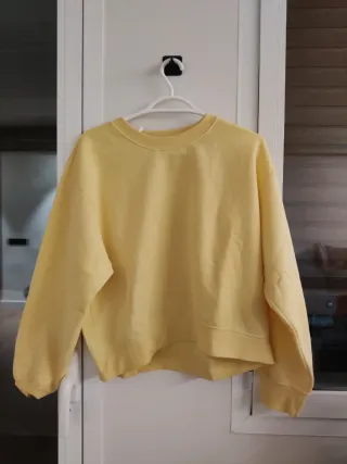 Jersey amarillo suave básico