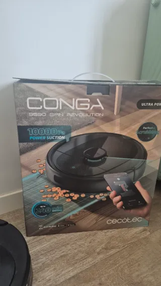 Robot aspirador Conga 9590 Spin Revolution