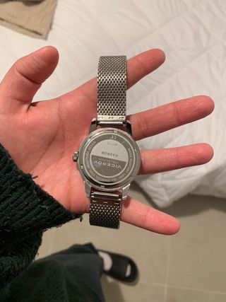 Reloj Viceroy Hombre Negro y Plateado