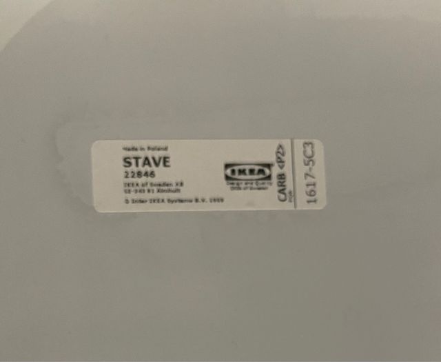 Espejo IKEA Blanco Modelo STAVE