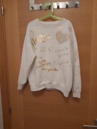 Sudadera Zara niña talla 9-10