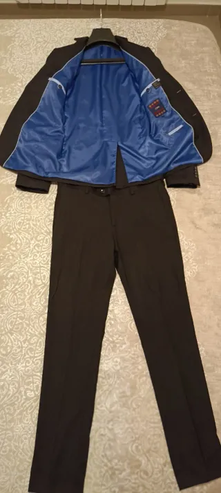 Traje de chico Talla XS Negro TZ Fabricantes