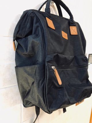 Zaino Lokass nero e marrone