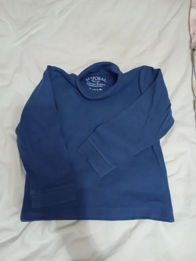 Camiseta cuello alto Mayoral Talla 6