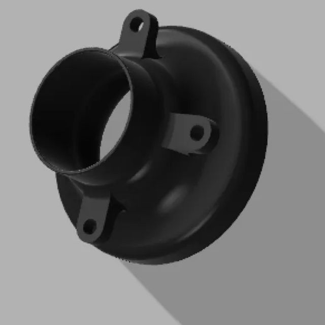 Toma de aire en faro para BMW E30