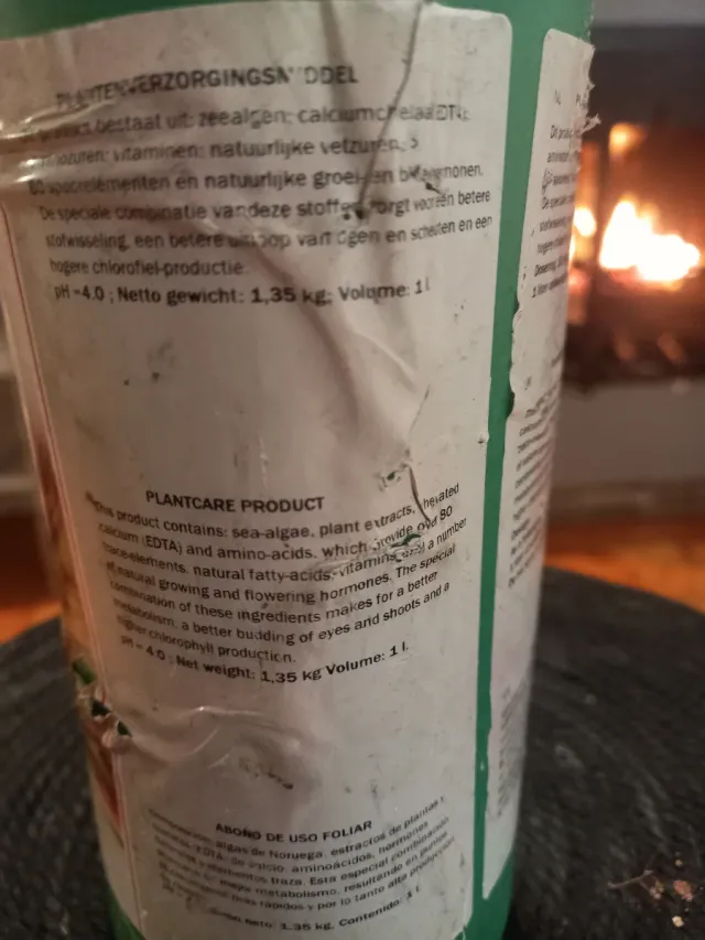 Abono Líquido Bio Nova Spraymix