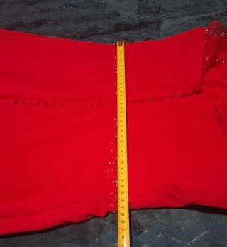 Vestido de fiesta Pepa Recasens rojo