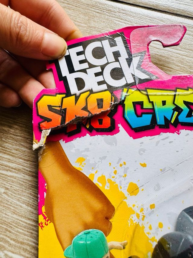 NUEVO! Pack 2 Finger Skate Sk8 Crew nuovo da estrenare