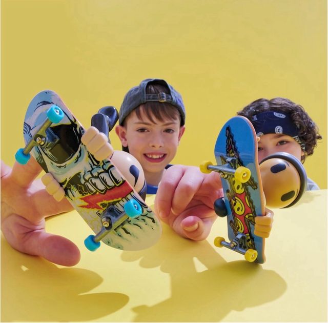 NUEVO! Pack 2 Finger Skate Sk8 Crew nuovo da estrenare