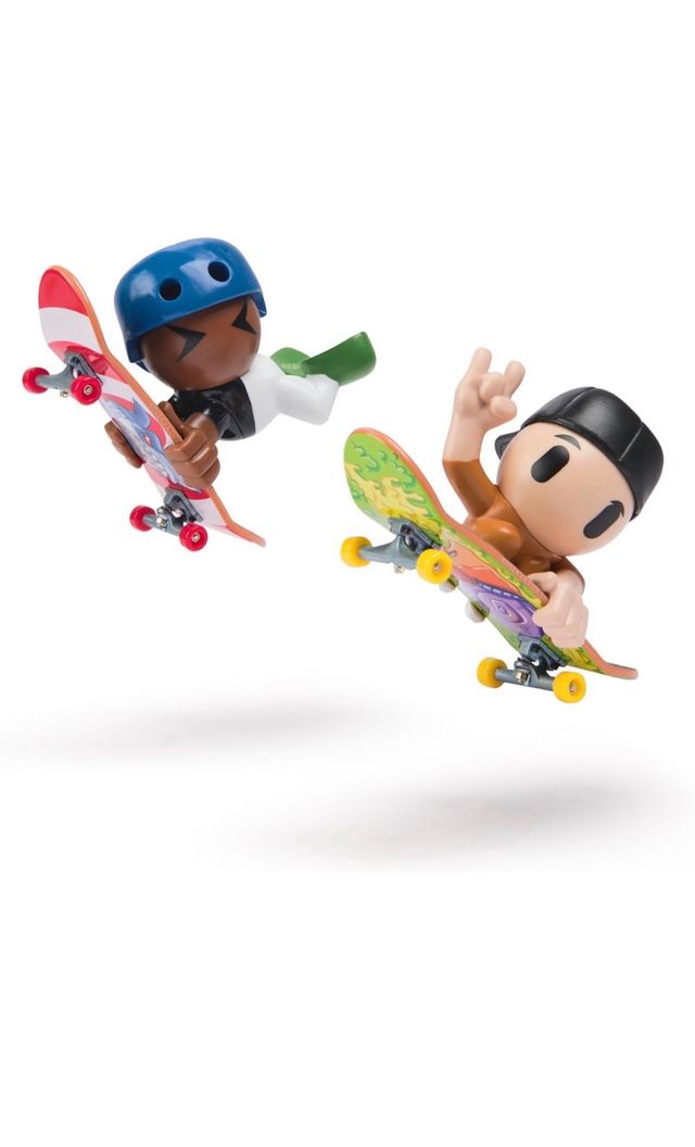 NUEVO! Pack 2 Finger Skate Sk8 Crew nuovo da estrenare