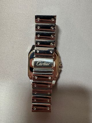 Reloj Cartier Santos Esfera Azul