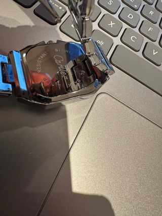 Reloj Cartier Santos Esfera Azul