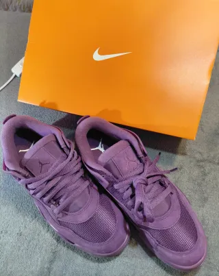 Jordan 4 RM purple vintage Uomo Taglia 44