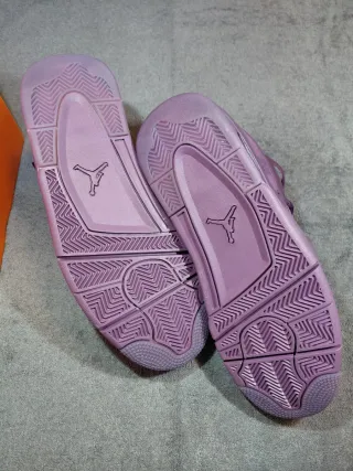 Jordan 4 RM purple vintage Uomo Taglia 44