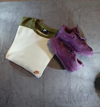 Jordan 4 RM purple vintage Uomo Taglia 44