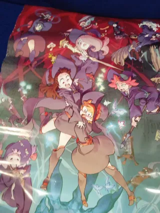 Póster Little Witch Academia Ritoru witchi akademi