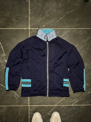 Felpa vintage Kappa blu e azzurra