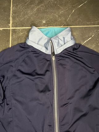 Felpa vintage Kappa blu e azzurra