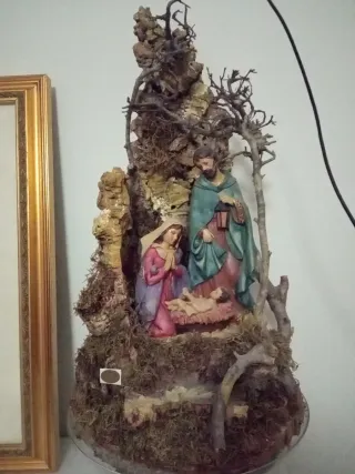 Presepe Napoletano Natività Sacra Famiglia