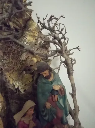 Presepe Napoletano Natività Sacra Famiglia