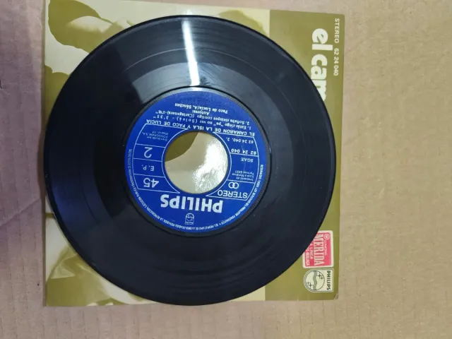 Vinilo El Camarón de la Isla con Paco de Lucía