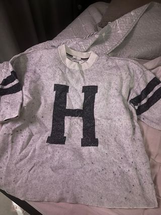 Jersey Tommy Hilfiger H Gris Mujer