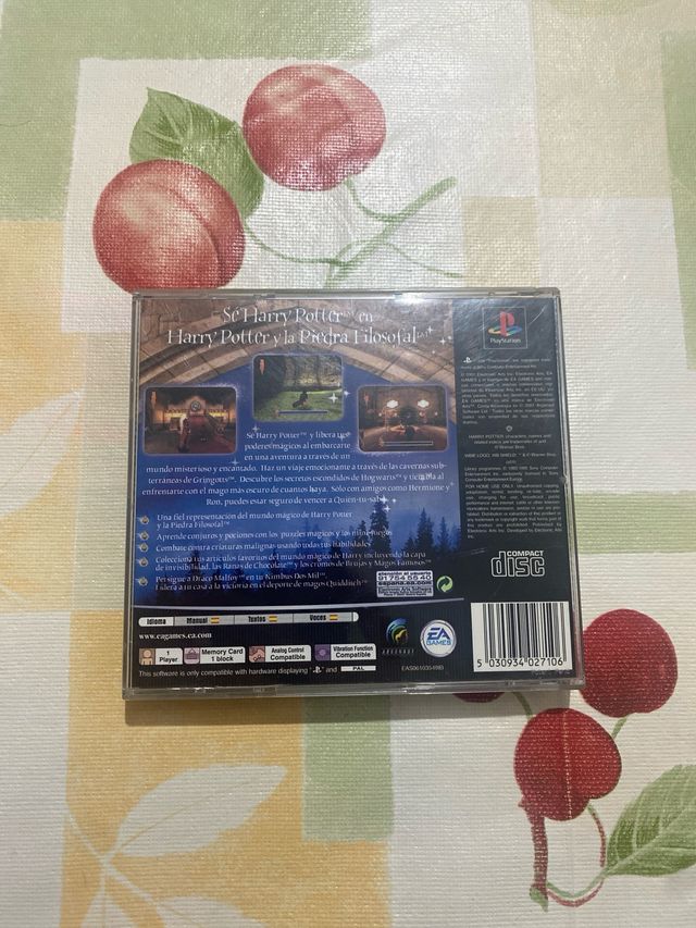 Harry Potter Piedra Filosofal PS1 Español