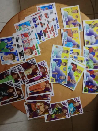 Lote cromos Míster Cero, Básicos y Mix Liga 25-26