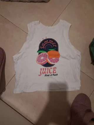 Camiseta tirantes niña Summer Juice