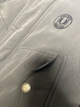 Abrigo Parka Fred Perry Verde Oliva