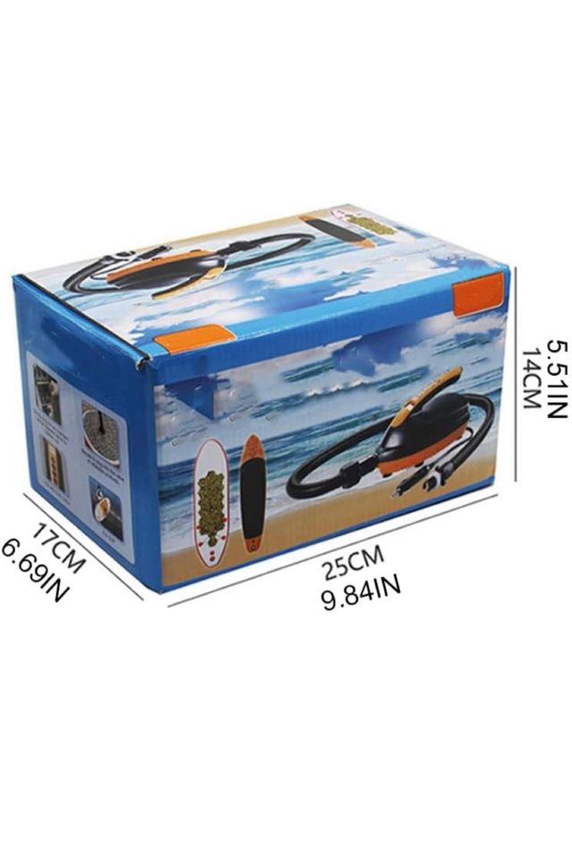 NUEVA! Bomba aire portatil SUP 16 PSI 110w 12V