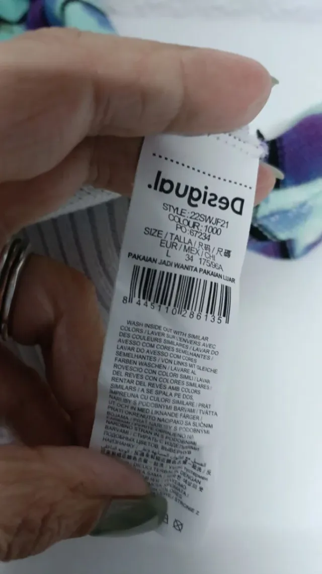 Jersey Desigual Multicolor Talla L/XL