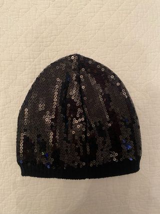 Berretto donna con brillantini