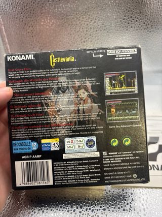 Castlevania Game Boy Advance Konami