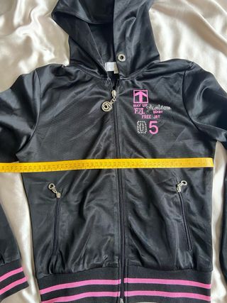 vintage emo y2k urban black pink cardigan zip