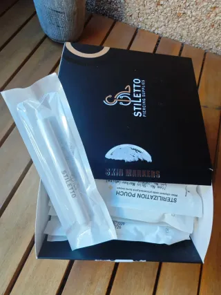 Lote de insumos para anillador de marca Stiletto