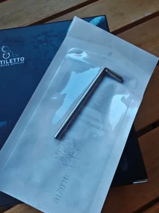 Lote de insumos para anillador de marca Stiletto