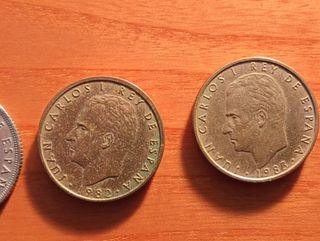 Lotto 4 monete Spagna collezione rare