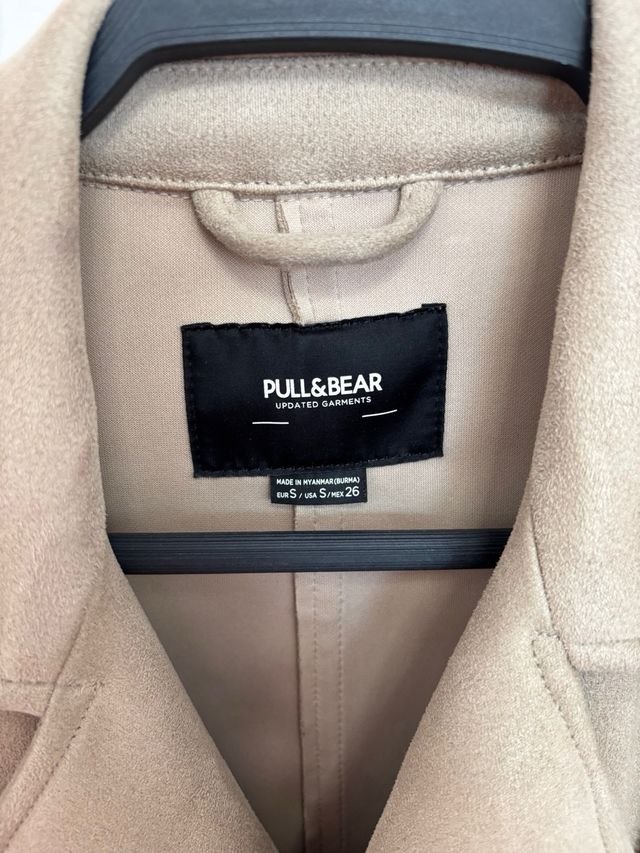 Chaqueta Pull&Bear Beige Talla S