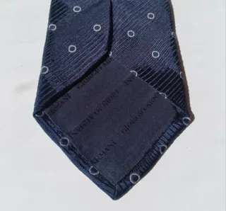 Corbata Giorgio Armani Seda Vintage Años 80