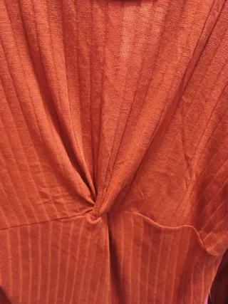 Camiseta manga larga marrón