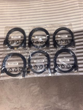 Cables HDMI Nuevos a estrenar en su bolsa (3€) und