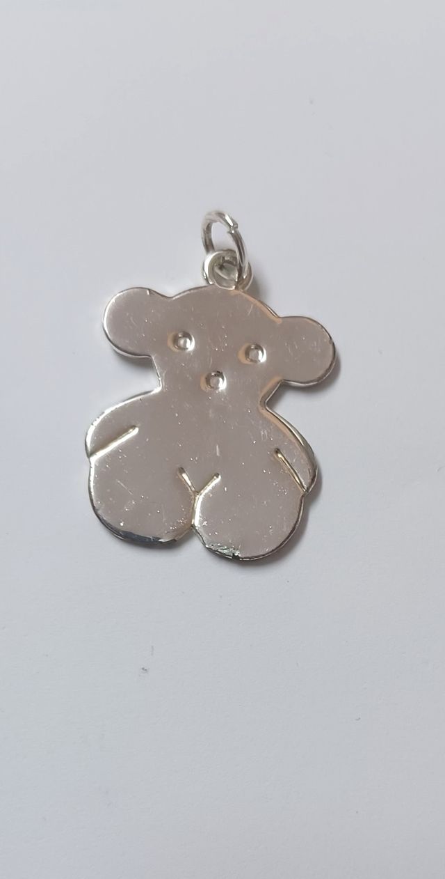 Ciondolo Orsetto in Acciaio