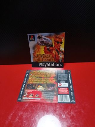 Duke Nukem: Time to Kill PS1 PAL esp caratulas