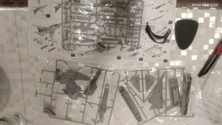 Maqueta Bombardero Tupolev Tu-22M3 1/144