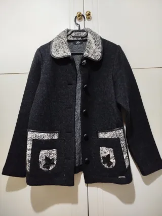 Chaqueta austríaca de lana virgen, marca ZERO