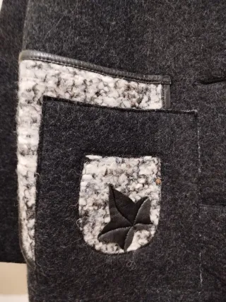 Chaqueta austríaca de lana virgen, marca ZERO