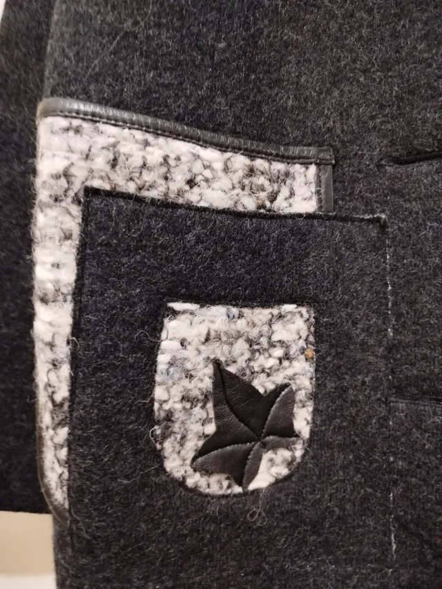 Chaqueta austríaca de lana virgen, marca ZERO