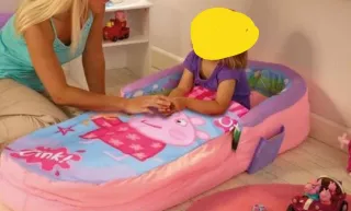 Cama Hinchable Infantil Peppa Pig