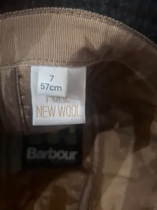 Cappello Barbour nero/grigio